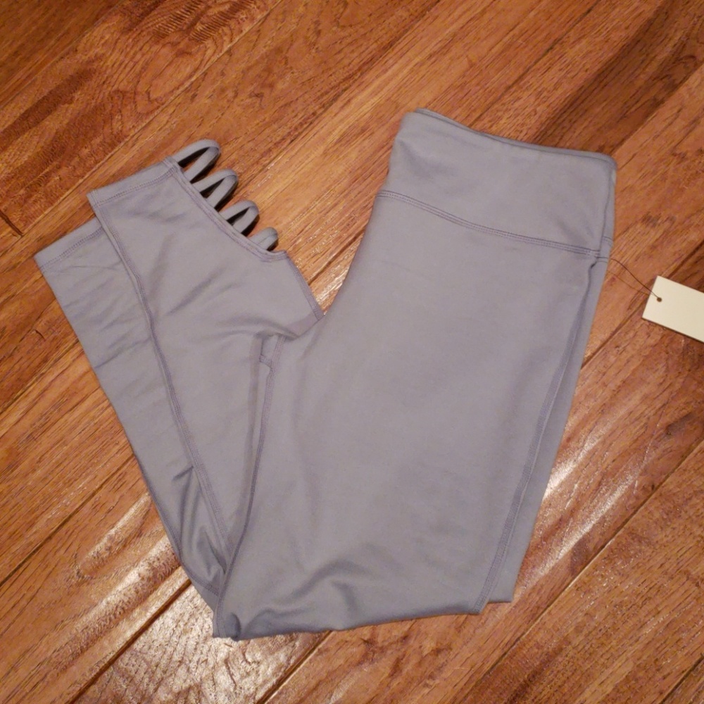 ⚓ Light Blue Criss Cross Leggings - Picture 2 of 8